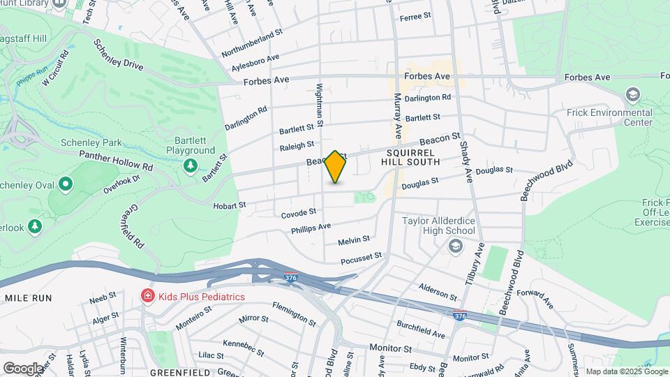 5617 Hobart St Map and Location Details