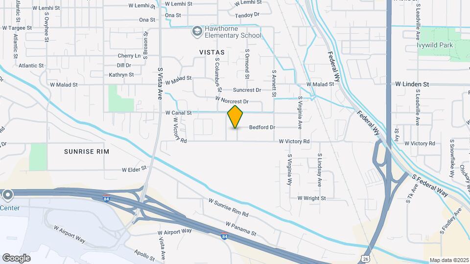 2020 W Bedford Dr Map and Location Details