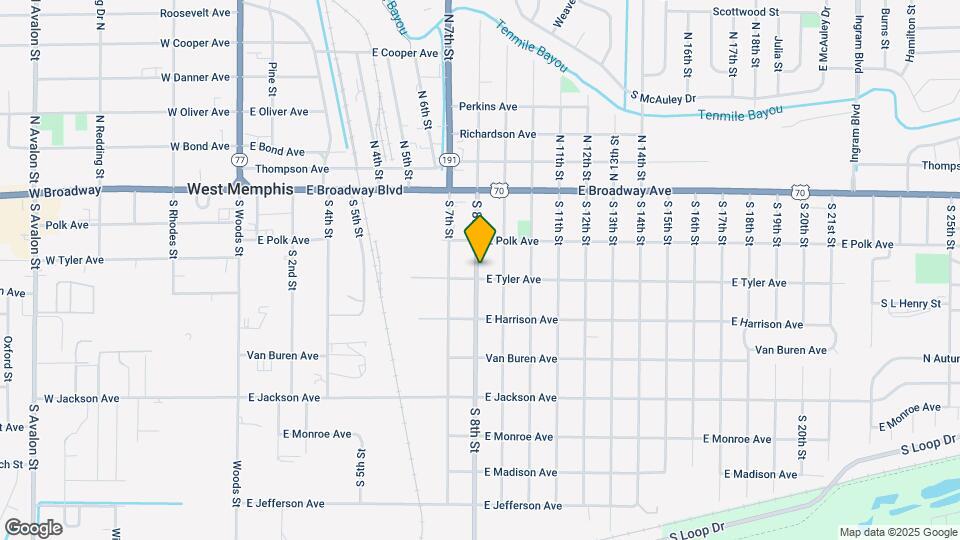 228 S 8th St Mapa y Detalles de la Ubicación