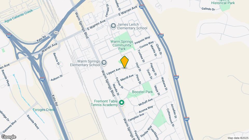 276 Lippert Ave Map and Location Details