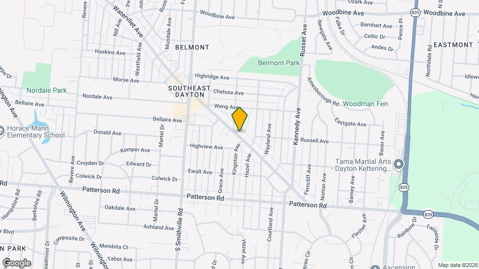 1116 Watervliet Ave Map and Location Details