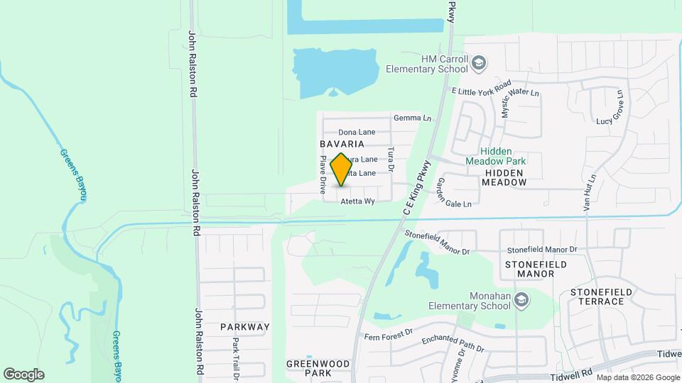 9718 Caprice Court Map and Location Details