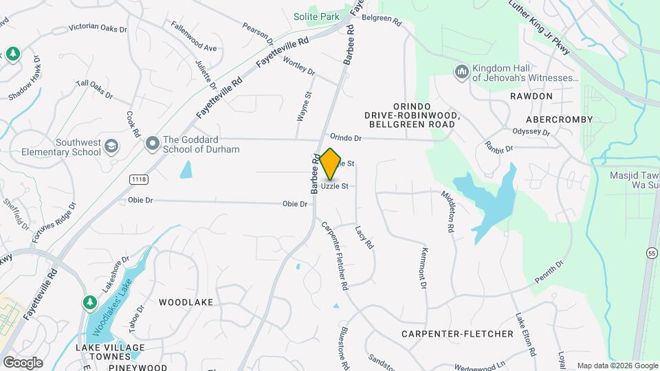 511 Uzzle St Map and Location Details