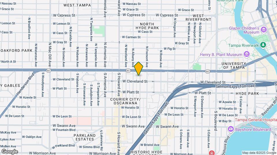 111 S Melville Ave Map and Location Details