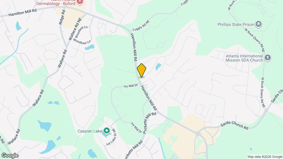 3711 Plantation Mill Dr Mapa y Detalles de la Ubicación