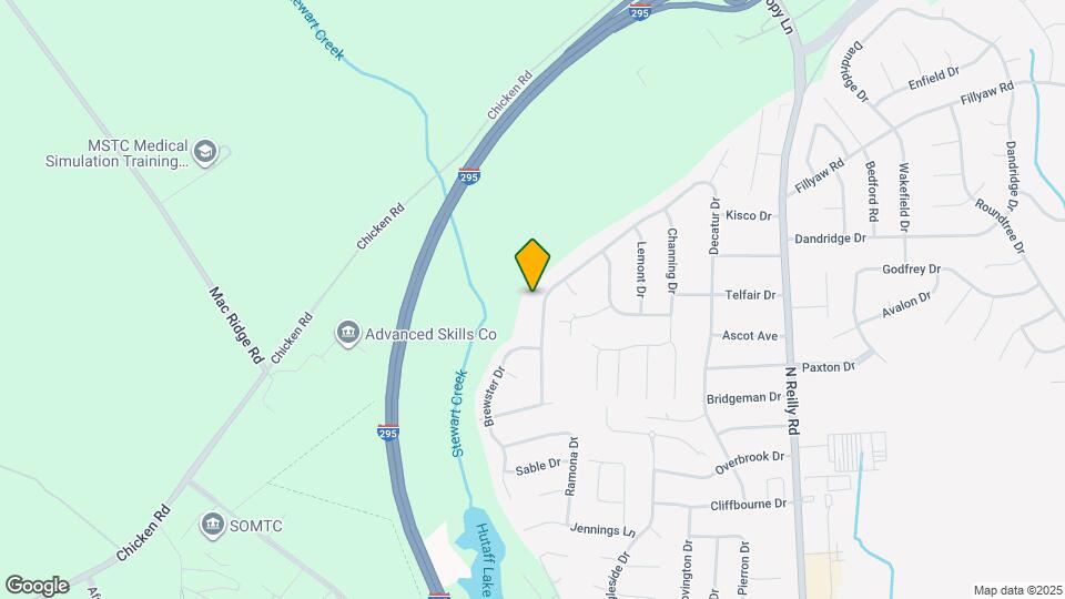 7612 Decatur Dr Map and Location Details