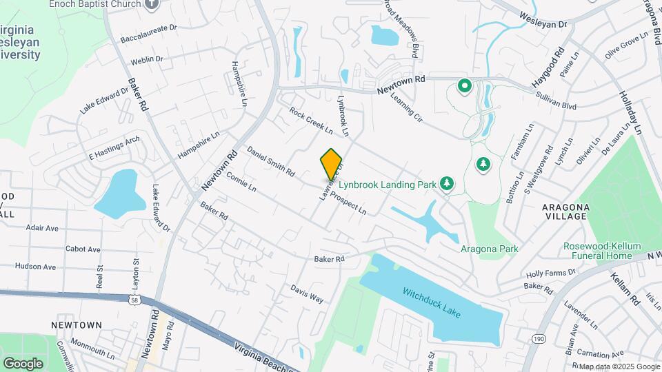 708 Lawrence Dr Map and Location Details