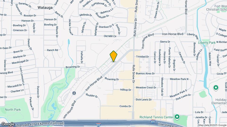 6573 Iron Horse Blvd Map and Location Details