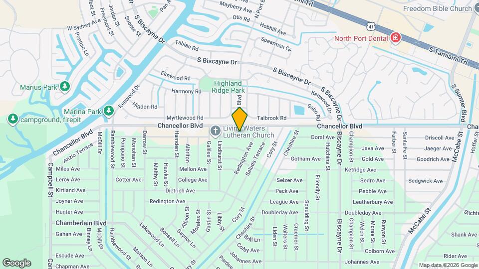 12542 Mohican Ave Map and Location Details