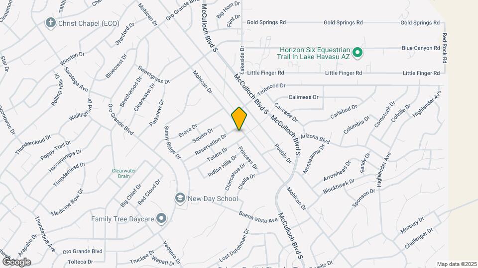 1215 Mohican Dr Map and Location Details