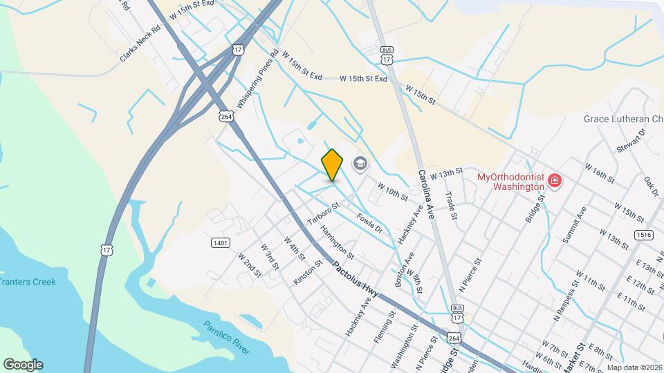 627 Plymouth St Map and Location Details