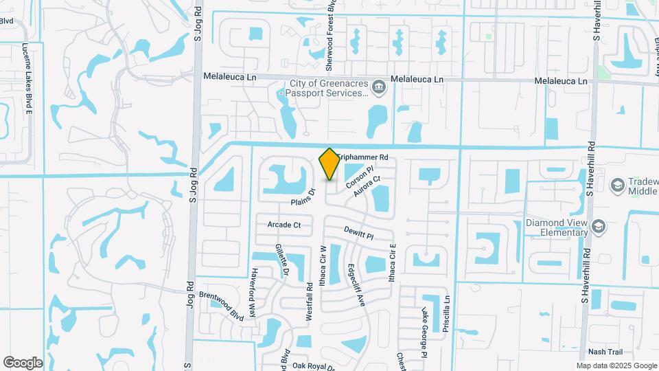 5905 Triphammer Rd Map and Location Details