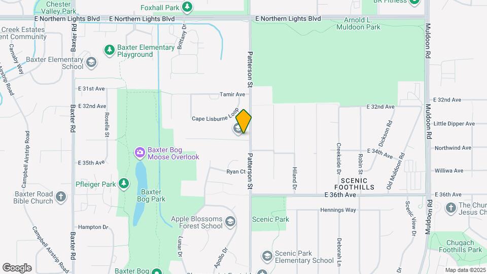 7071 Baxter Terrace Cir Mapa y Detalles de la Ubicación