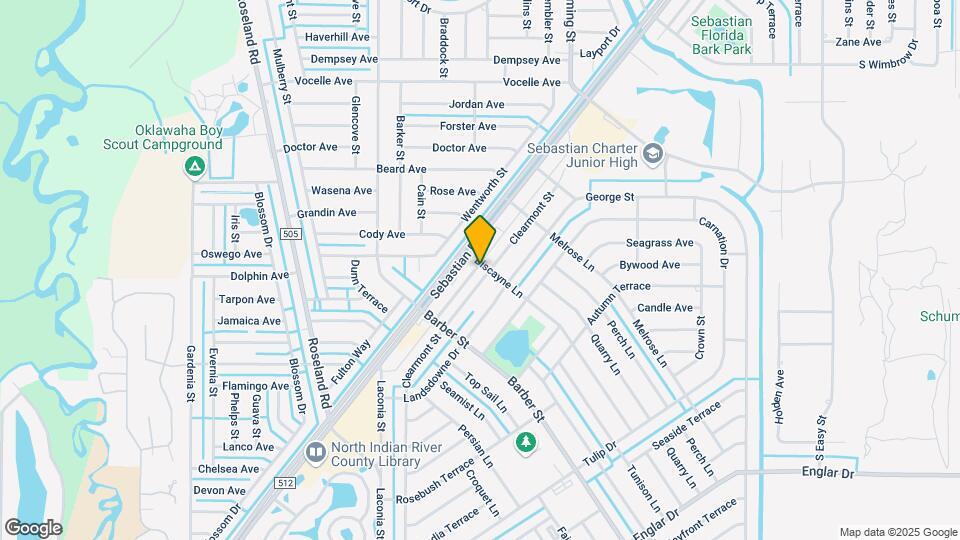681 Biscayne Ln Map and Location Details