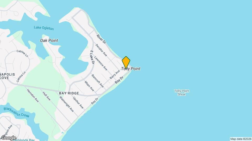 117 Bay Dr Map and Location Details