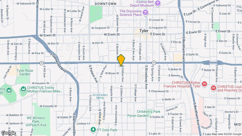 417 S Chilton Ave Map and Location Details