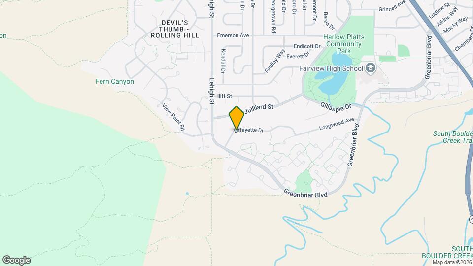 2730 Lafayette Dr Mapa y Detalles de la Ubicación