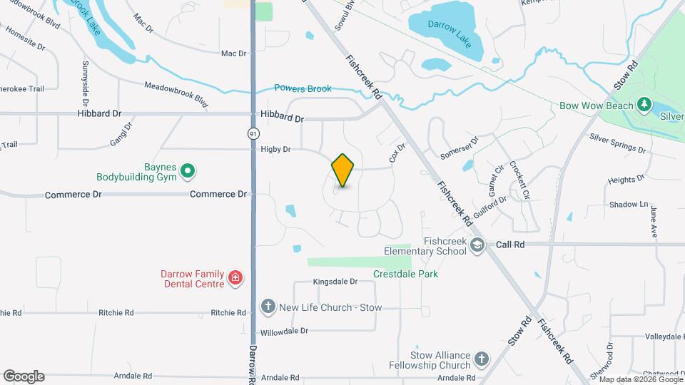 4599 Cox Dr Map and Location Details