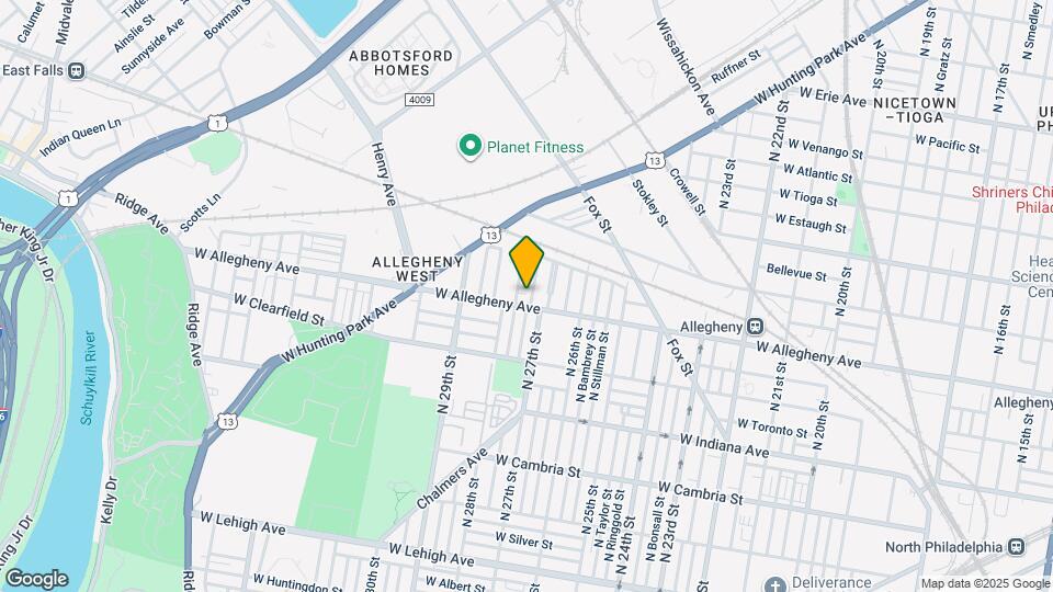 3210 N Etting St Mapa y Detalles de la Ubicación