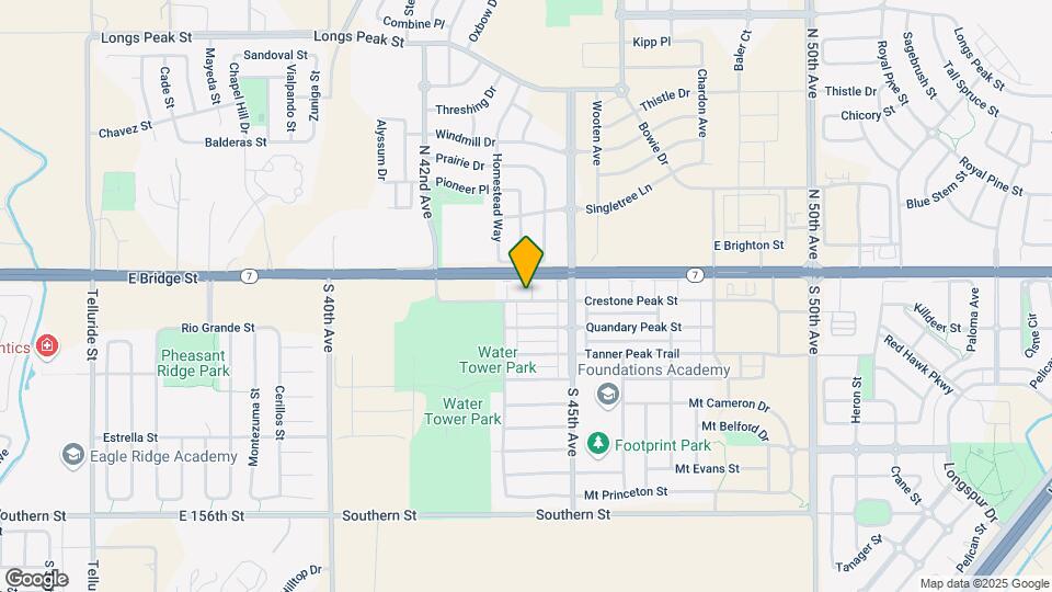4355 Crestone Peak St Map and Location Details