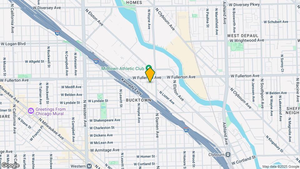 2351 N Seeley Ave Map and Location Details