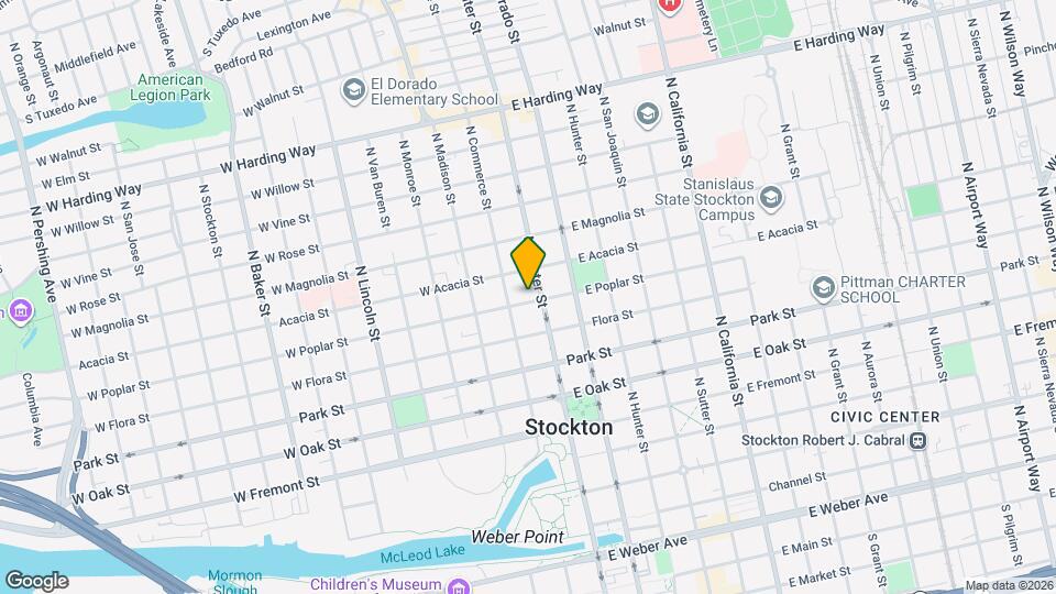 17 W Poplar St, Unit 19 Map and Location Details