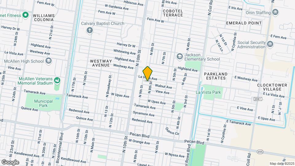 806 Walnut Ave Mapa y Detalles de la Ubicación