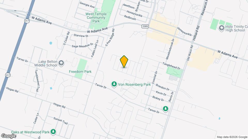 613 Rock Meadow Lane Map and Location Details