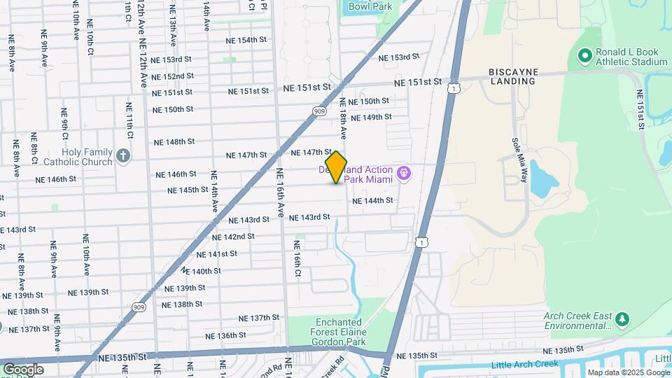 1760 NE 145th St Map and Location Details