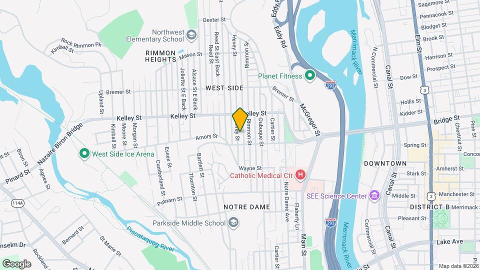 467 Hevey St, Unit Floor 2 Map and Location Details