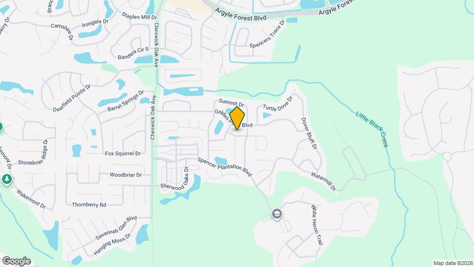 2988 Plum Orchard Dr Map and Location Details