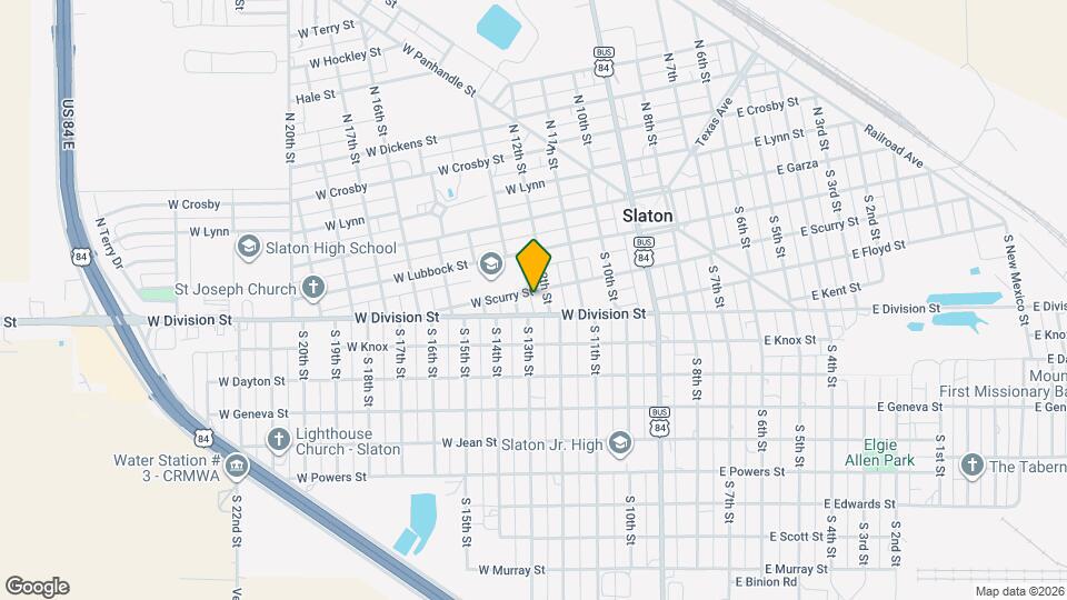 525 W Scurry St Map and Location Details