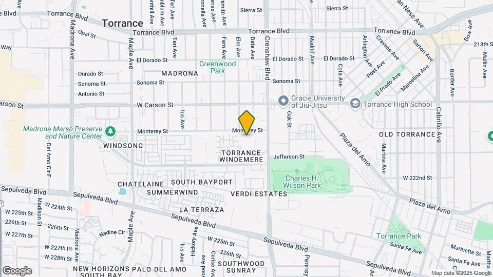 2571 Plaza del Amo Map and Location Details