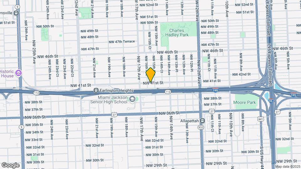 1522 NW 41st St Map and Location Details