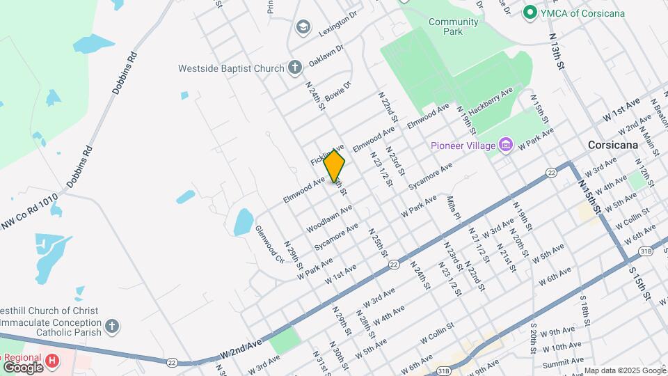 1604 Maplewood Ave Map and Location Details