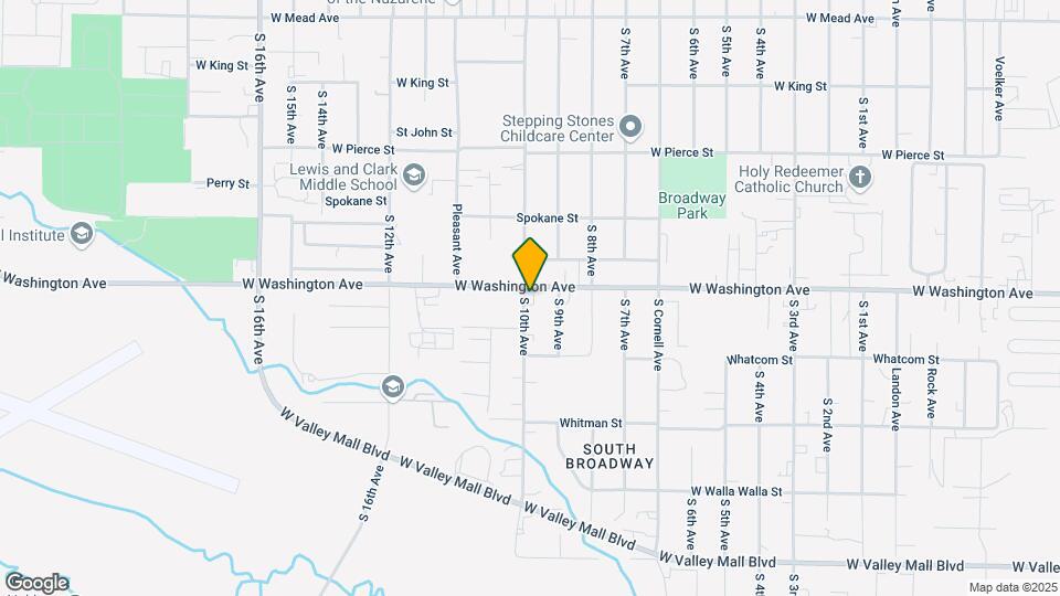 908 W Washington Ave Map and Location Details