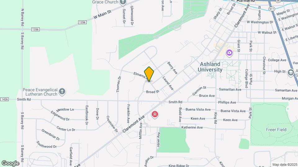 1209-1211 Mifflin Ave Map and Location Details