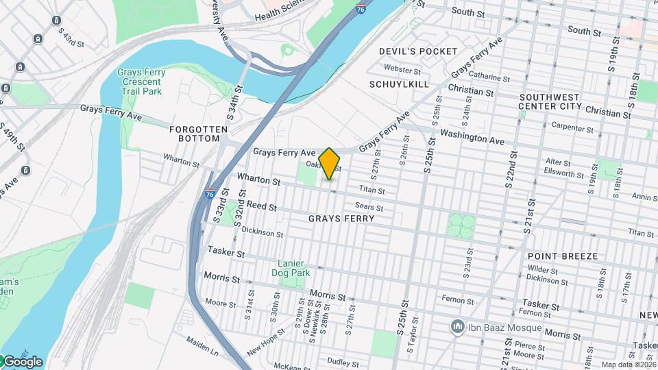 1272 S Dover St Map and Location Details