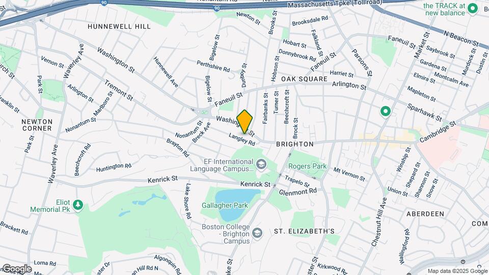 80 Langley Rd, Unit 2 Map and Location Details