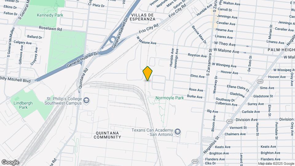 203 Carranza St Map and Location Details