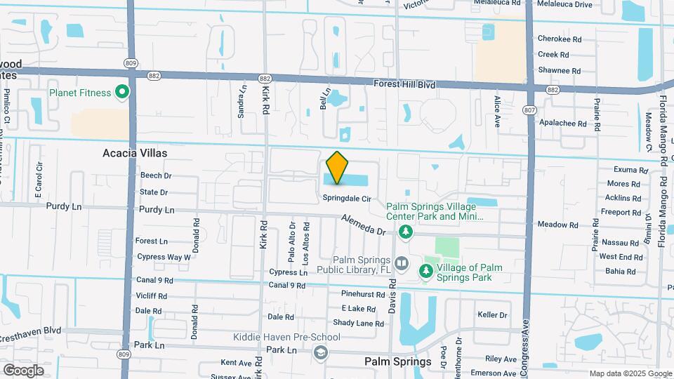 703 Springdale Cir Map and Location Details