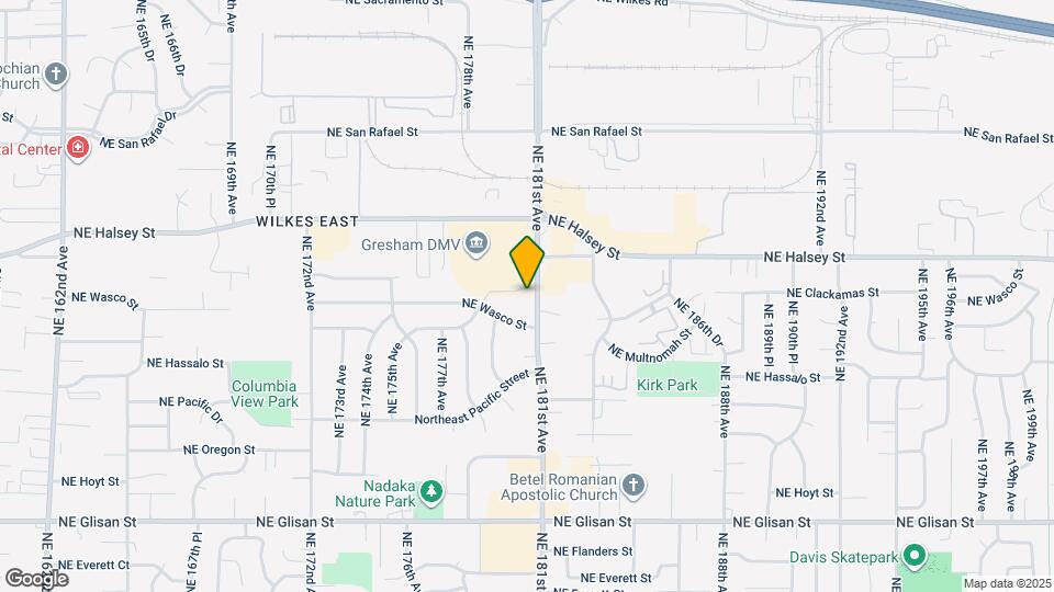 1315 NE 181st Ave Map and Location Details