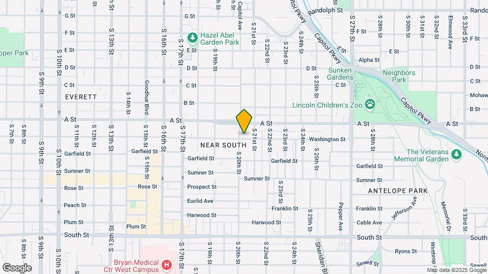 2000 Washington St Map and Location Details