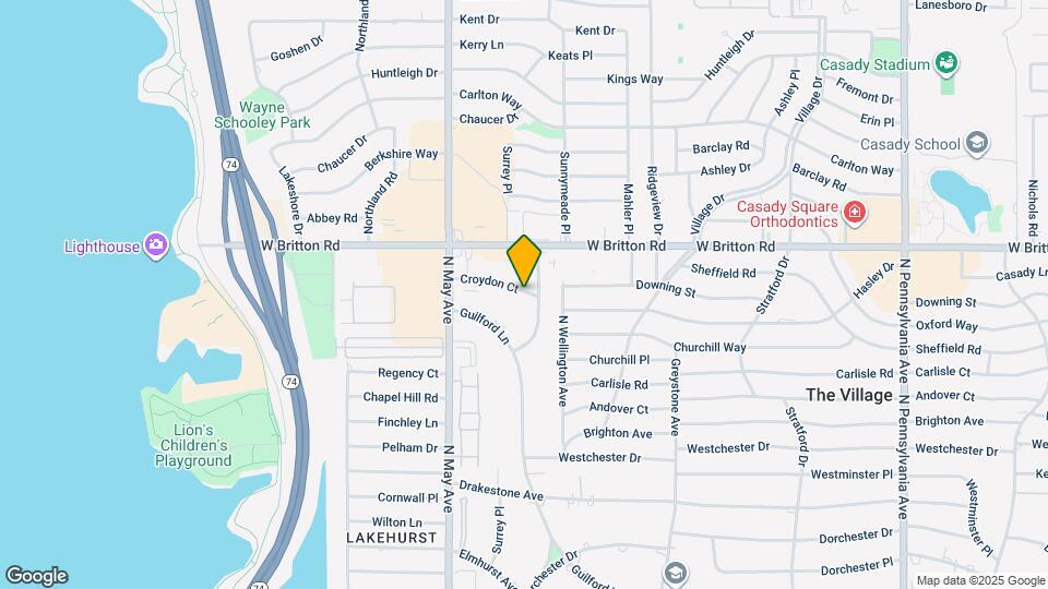 2804 Croydon Ct Map and Location Details