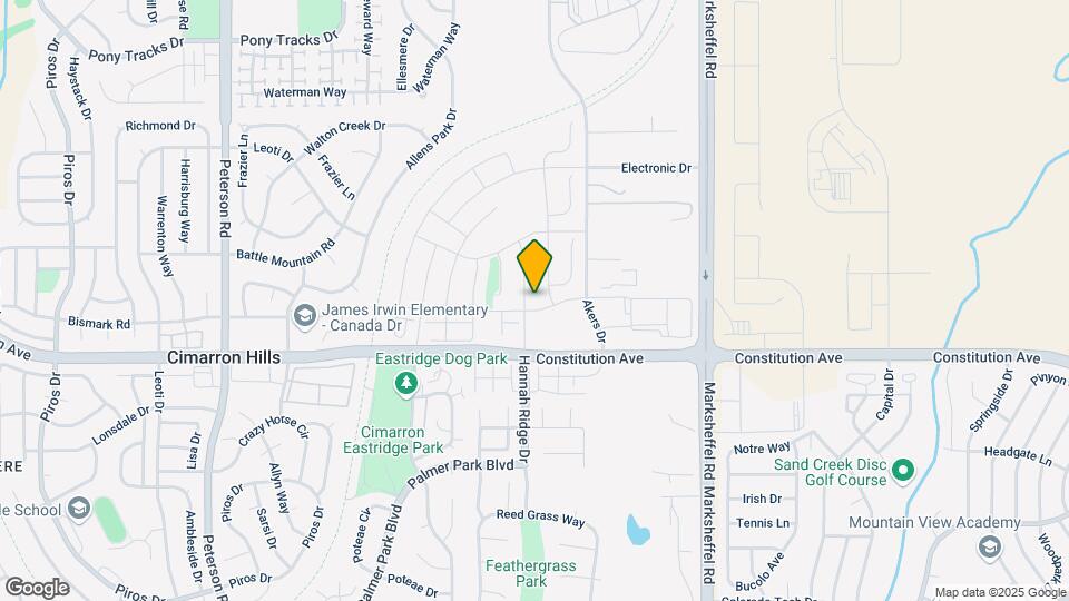 2515 Hannah Ridge Dr Map and Location Details