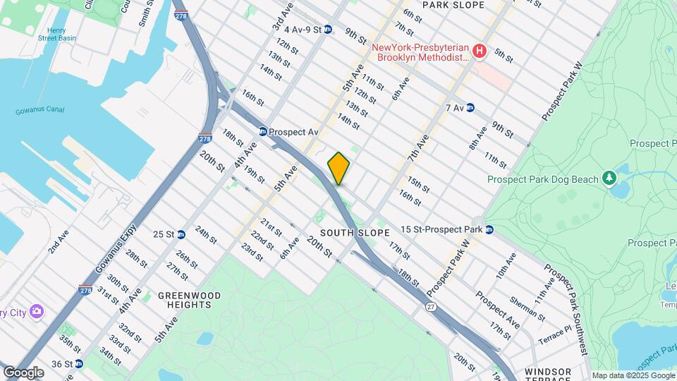 306 Prospect Ave Map and Location Details