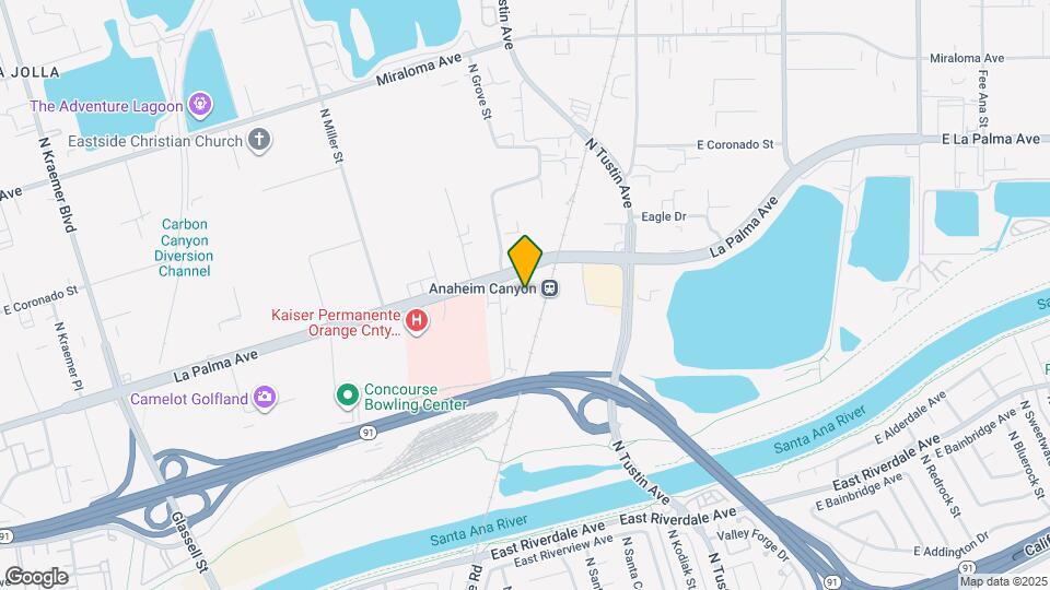 Oasis Anaheim Map and Location Details