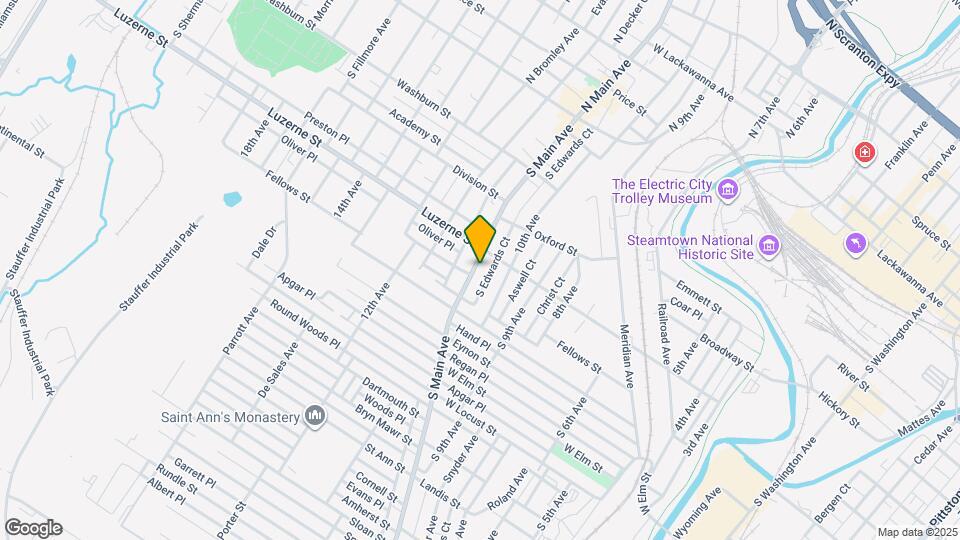 415 S Main Ave Map and Location Details