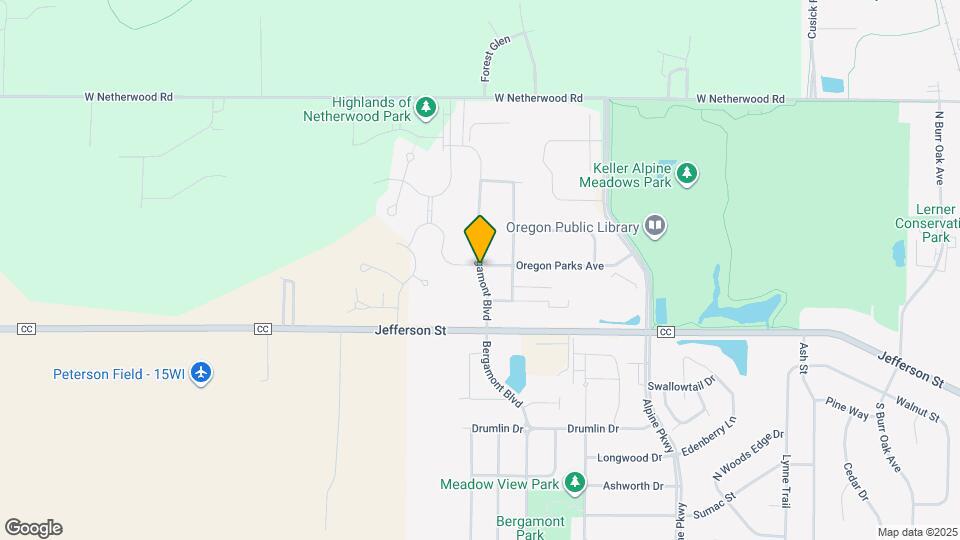 291 N Bergamont Blvd Map and Location Details