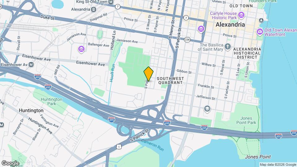 718 S Payne St Map and Location Details